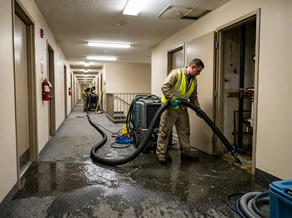multi-unit-apartment-hallway-f-005 — frequently asked questions, Emergency Burst Pipe Water Extraction & Removal in Albuquer…